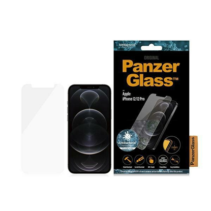 Изображение PanzerGlass | Apple | For iPhone 12/12 Pro | Glass | Transparent | Clear Screen Protector