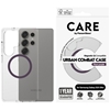 Изображение Etui CARE by PanzerGlass Flagship Urban   Combat Purple QI do Samsung Galaxy S25 Ultra przezroczysty