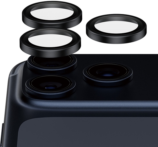 Picture of PanzerGlass Hoops Ceramic II Camera Lens Glass for iPhone 17 Pro / 17 Pro Max / 16 Pro / 16 Pro Max