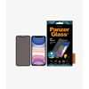 Picture of PanzerGlass | P2665 | Screen protector | Apple | iPhone Xr/11 | Tempered glass | Black | Confidentiality filter; Full frame coverage; Anti-shatter film (holds the glass together and protects against glass shards in case of breakage); Case Friendly – compa