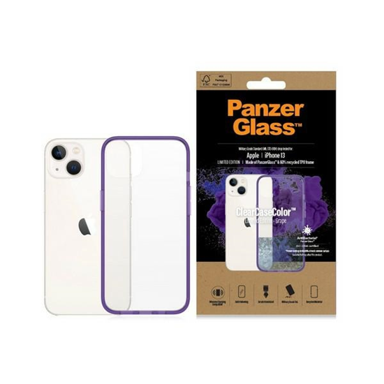 Picture of PanzerGlass ClearCase iPhone 13 6.1 Military grade Grape 0332