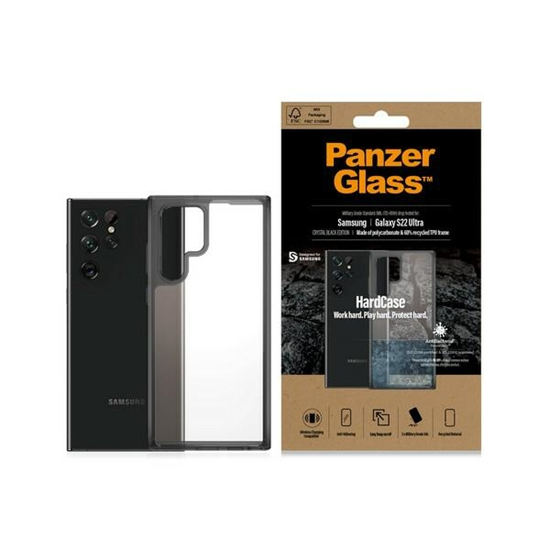 Picture of PanzerGlass HardCase Samsung S22 Ultra G908 Antibacterial Military grade clear