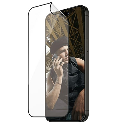 Picture of PanzerGlass Szko hybrydowe Ultra-Wide Fit Matrix iPhone 15 Pro