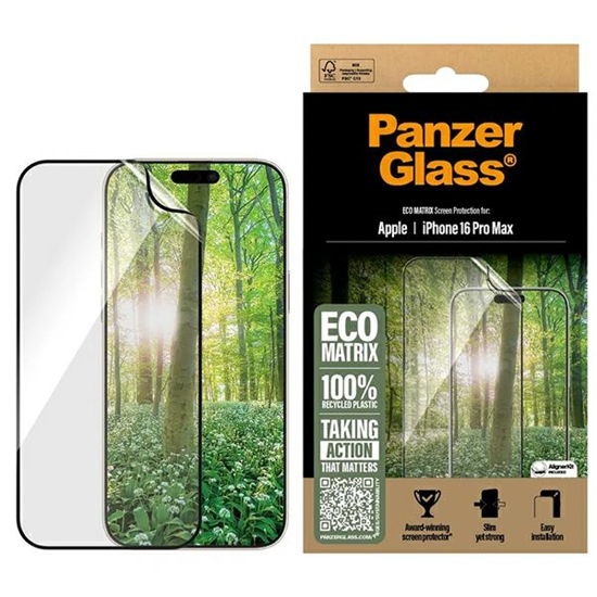 Picture of PanzerGlass MATRIX Screen Protector iPhone 16 Pro Max 6.9" Ultra-Wide Fit 2872