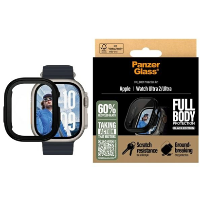 Picture of PanzerGlass Snappie Full Body Apple Watch Ultra 2 Czarny/Black 3724