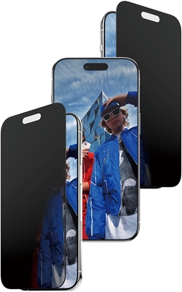 Attēls no PanzerGlass Privacy BK Frame iP 17 Air UWF Fastfit