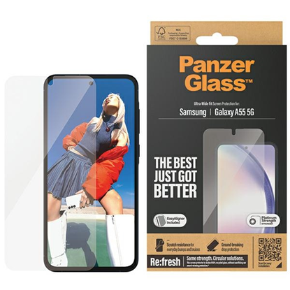 Picture of PanzerGlass Screen Protector Samsung Galaxy A55 5G UWF