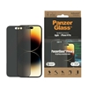 Изображение PanzerGlass | Screen protector | Apple | iPhone 14 Pro | Glass | Black | Ultra-Wide Fit; Easy installation; Privacy Filter; Fingerprint resistant | Privacy