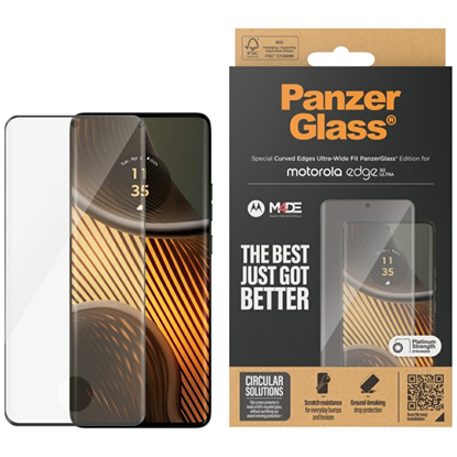 Picture of PanzerGlass Szko hartowane Ultra-Wide Fit do Motorola Edge 50 Ultra