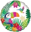 Picture of Party Deco Balon foliowy Standard Tropical Paradise