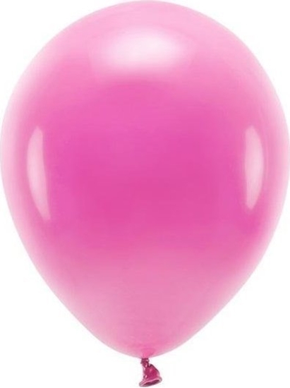 Picture of Party Deco Balony Eco fuksjowe 30cm 10szt (513537) - 5900779137882