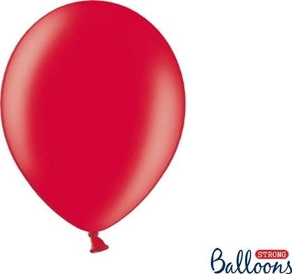 Picture of Party Deco Balony Strong, metallic czerwony, 30 cm, 100 szt. uniwersalny