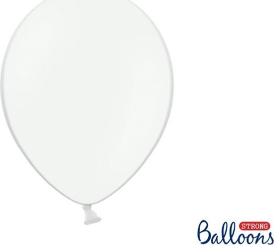 Picture of Party Deco Balony Strong, pastelowy biay, 30 cm, 10 szt. uniwersalny