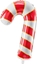 Picture of PartyDeco Balon foliowy Cukrowa laska, 50x82cm, czerwony one size