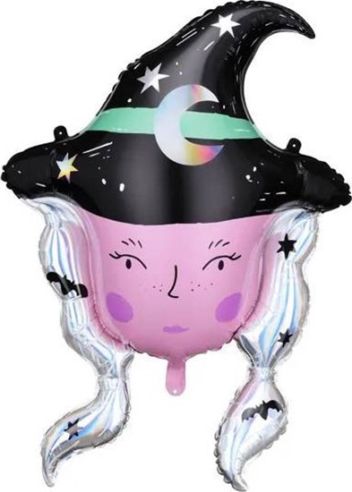 Picture of PartyDeco Balon foliowy Czarownica, 73,5x101 cm one size