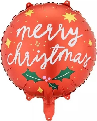 Picture of PartyDeco Balon foliowy Merry Christmas 45cm MIX