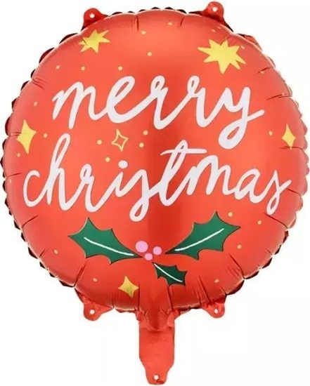 Picture of PartyDeco Balon foliowy Merry Christmas 45cm MIX