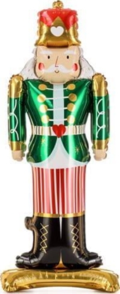 Picture of PartyDeco Stojcy balon foliowy Dziadek do orzechów, 34x85cm, mix one size