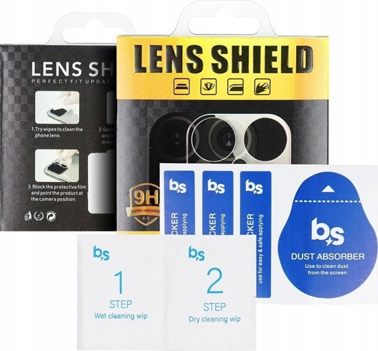 Picture of Partner Tele.com Szko hartowane Tempered Glass Camera Cover - do iPhone 15 Pro