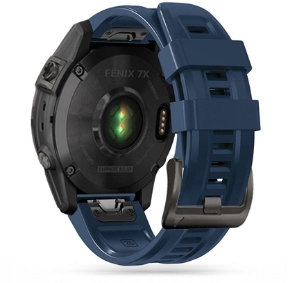 Изображение Pasek na Garmin Fenix 3 / 5X / 3HR / 5X Plus / 6X / 6X Pro / 7X IconBand - granatowy Pasek na Garmin Fenix 3 / 5X / 3HR / 5X Plus / 6X / 6X Pro / 7X IconBand - granatowy