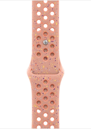 Изображение Pasek sportowy Nike w kolorze alpejskiego różu do koperty 46 mm - rozmiar S/M