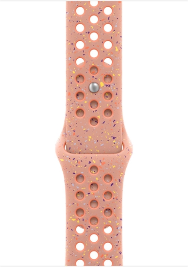 Picture of Pasek sportowy Nike w kolorze alpejskiego różu do koperty 46 mm - rozmiar S/M