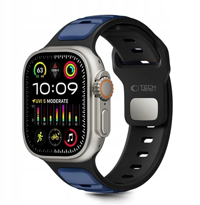 Attēls no Pasek Tech-Protect IconBand Line do Apple Watch 8 / 9 / 10 / 11 / SE / Ultra 44/45/46/49mm Black/navy