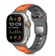 Attēls no Pasek Tech-Protect IconBand Line do Apple Watch 8 / 9 / 10 / 11 / SE / Ultra 44/45/46/49mm Grey/orange