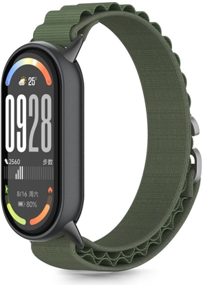 Изображение Pasek Tech-Protect Nylon Pro do Xiaomi Smart Band 8 / 9 / 10 / NFC Army Green