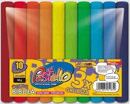 Picture of Pastello Bibua PREMIUM MINI MINI 12x200 60 gram mix 10 kolorów SPECTRUM PAS-5430