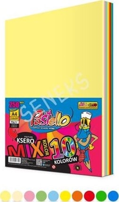 Изображение Pastello Papier ksero A4 80g mix kolorów 250 arkuszy