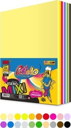 Изображение Pastello Papier ksero A4 80g mix kolorów 500 arkuszy
