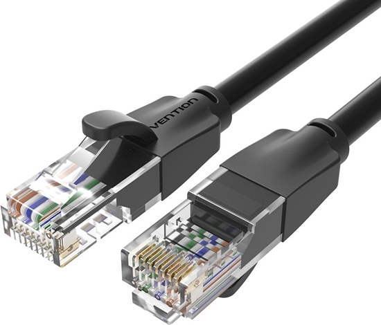 Picture of PATCH CABLE CAT.6 UTP/0.5M BLACK IBEBD VENTION