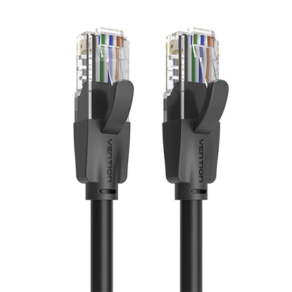 Picture of PATCH CABLE CAT.6 UTP/1M BLACK IBEBF VENTION
