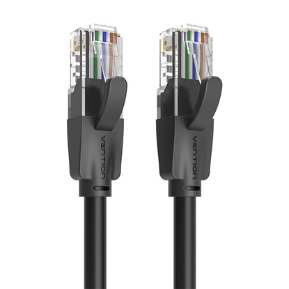 Picture of PATCH CABLE CAT.6 UTP/3M BLACK IBEBI VENTION