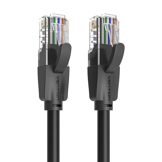 Picture of PATCH CABLE CAT.6 UTP/3M BLACK IBEBI VENTION
