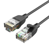 Picture of PATCH CABLE CAT.6A UTP/1.5M BLACK SLIM IBIBG VENTION