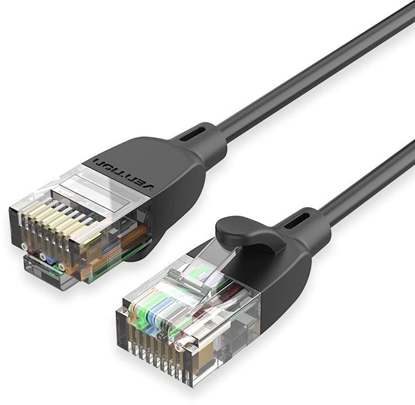 Attēls no PATCH CABLE CAT.6A UTP/5M BLACK IBIBJ VENTION