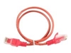 Изображение PATCH CABLE CAT5E UTP 0.25M/RED PP12-0.25M/R GEMBIRD