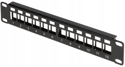 Picture of PATCH PANEL KEYSTONE PP10-12/K 10 "