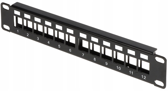 Picture of PATCH PANEL KEYSTONE PP10-12/K 10 "