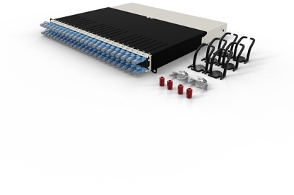 Picture of PATCHBOX PONEX8UTPBL kabel sieciowy Niebieski 0,8 m Cat6a U/UTP (UTP)