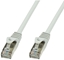 Picture of Patchcord Cat6 SFTP 15m 100% CU LSZH szary
