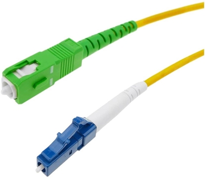 Attēls no Patchcord wiatowodowy OS2 9/125 SM SC/APC-LC/UPC Simplex 3m