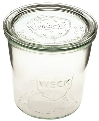 Picture of Patentglas Weck 580ml Ø100x107mm uden låg