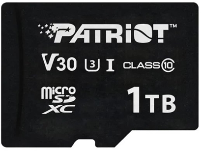 Picture of Karta Patriot EP DDR200 MicroSDXC 1 TB Class 10 UHS-I/U3 A2 V30 (PEF1TEP33MCX)