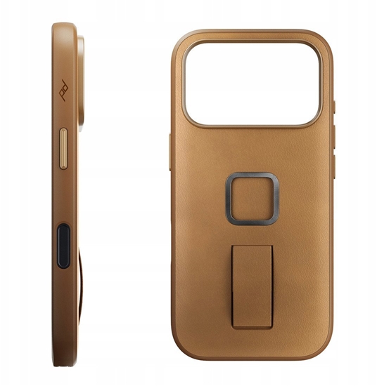 Изображение Peak Design Mobile Everyday Clarino Loop Case iPhone 17 Pro Tan - brzowy