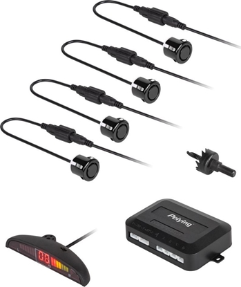 Изображение PeiYing Samochodowe czujniki parkowania z wywietlaczem (ty) Peiying - czarne