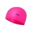 Attēls no PELDCEPURE NQC SOLID COLOR PK01 PINK SILICONE SWIMMING CAP NILS AQUA