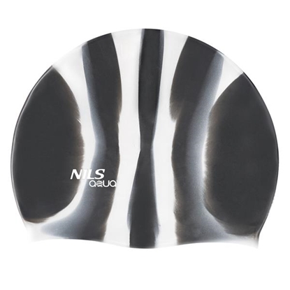 Attēls no Peldēšanas cepure SILIKONA ZEBRA MI2 NILS AQUA